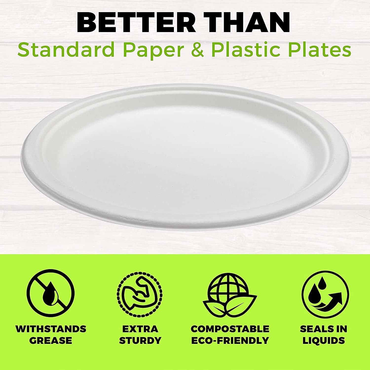 10 Inch Heavy Paper Plates